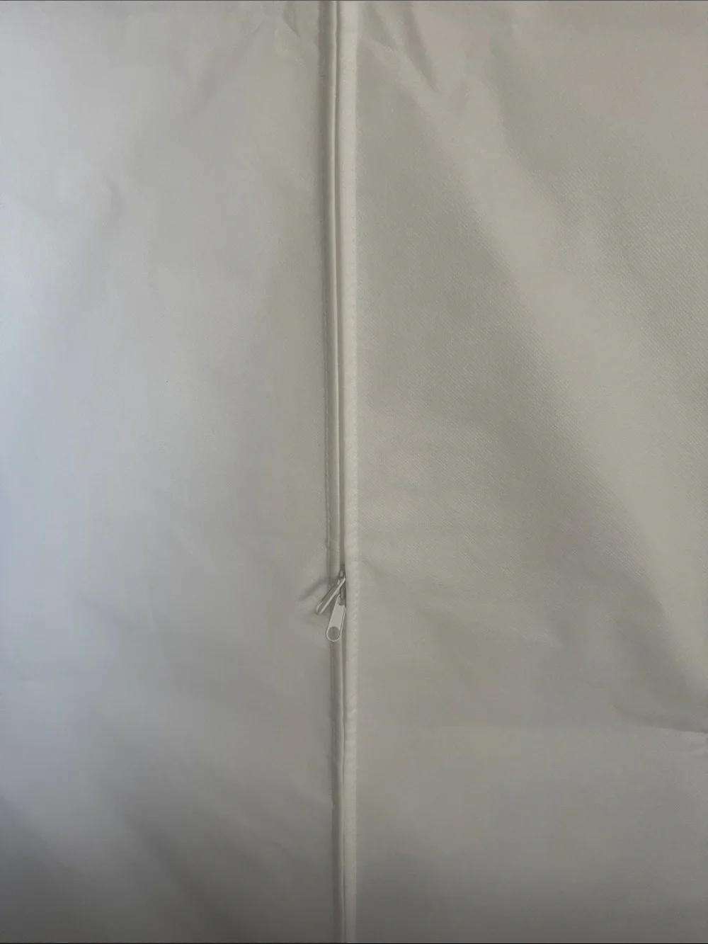 White Wedding Garment Bag - Protective Clothing Storage